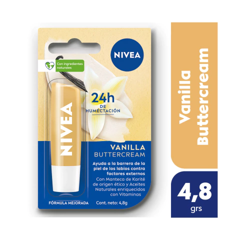 NIVEA LABIAL 24Hs DE HUMECTACIÓN - VAINILLA (4006000005539)