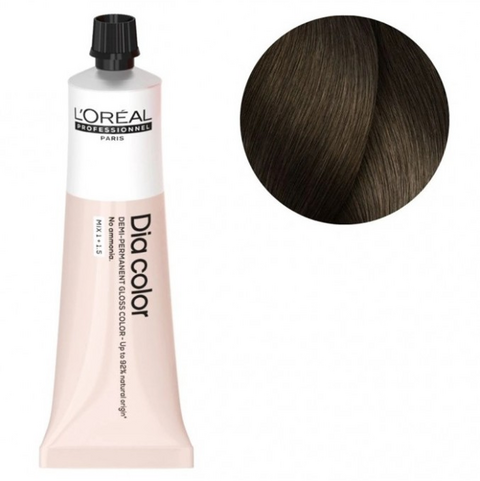 LOREAL TINTURA DIA COLOR NATURALES FUNDAMENTALES 6 RUBIO OSCURO X 60ML (3474637207076)