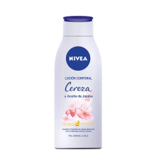 NIVEA CREMA CORPORAL CEREZA & ACEITE DE JOJOBA X 400ML PIEL NORMAL A SECA (4005900399953)