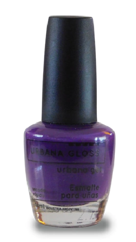 URBANA GLOSS ESMALTE HIPOALERGÉNICO EFECTO GEL- 11 VIOLETA OBISPO X 14ML (UG011)