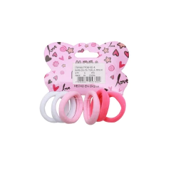 POINT COLITAS TOALLA MEDIANA ROSA Y BLANCA X 6 UNIDADES (7092453628583)