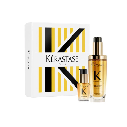 KÉRASTASE KIT ELIXIR ULTIME L´HUILE ORIGINALE RECARGABLE X 75ML + ELIXIR ULTIME L´HUILE X 30ML (3474637277857)