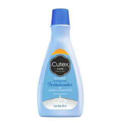 CUTEX QUITAESMALTE CLASSIC FORTALECEDOR CON CALCIO Y VITAMINA E X 50ML (7790416066525)