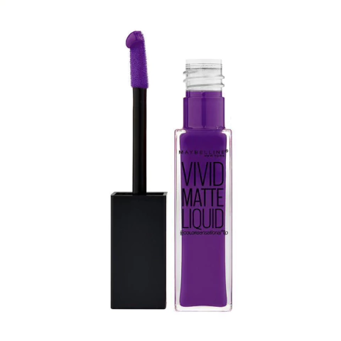 MAYBELLINE LABIAL VIVID MATTE LIQUID- 45 VIVID VIOLET (041554459784)
