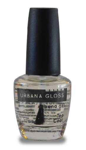 URBANA GLOSS ESMALTE HIPOALERGÉNICO EFECTO GEL- 01 TOP COAT X 14ML (UG001)