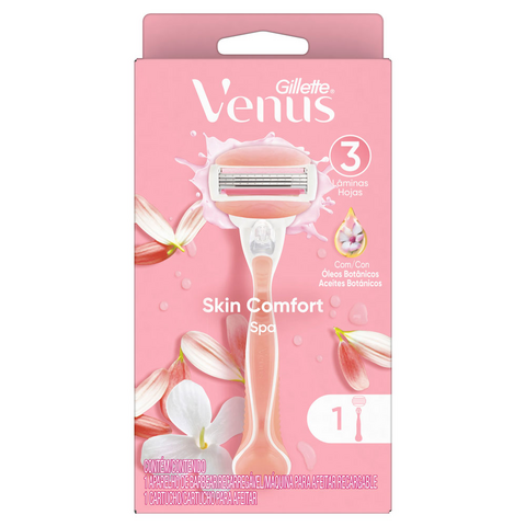 GILLETTE VENUS SKIN COMFORT SPA MÁQUINA DE AFEITAR (7500435192927)