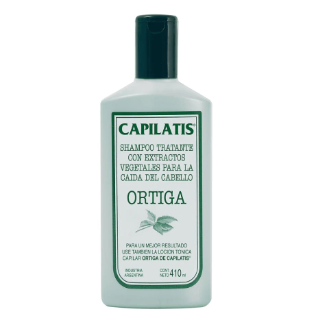 CAPILATIS SHAMPOO ORTIGA TRATANTE PARA LA CAIDA DEL CABELLO X 410ML (7792640000320)