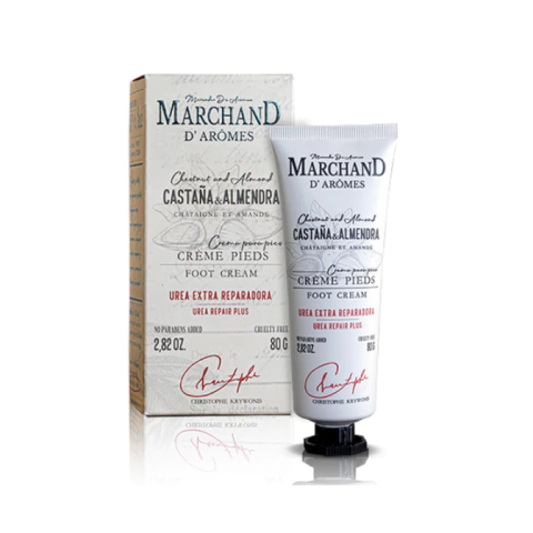 MARCHAND D´ AROMES CREMA DE PIES X 80ML - CASTAÑA Y ALMENDRA (7795513247099)