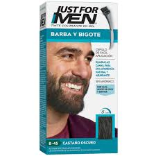 JUST FOR MEN COLORACIÓN EN GEL BARBA Y BIGOTE - B-45 CASTAÑO OSCURO (7791080112129)