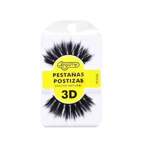 JESSAMY PESTAÑAS POSTIZAS 3D EFECTO NATURAL P24306 (7794922587666)