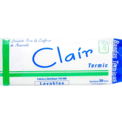 CLAIR BANDAS TÉRMICAS DE REFLEJOS Y MECHAS CHICAS X 36 UNIDADES (1246)
