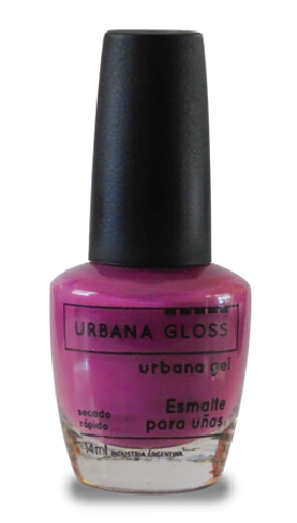 URBANA GLOSS ESMALTE HIPOALERGÉNICO EFECTO GEL- 17 VIOLETA X 14ML (UG017)