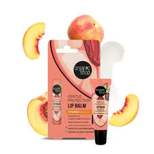 ORGANIC SHOP BÁLSAMO LABIAL CON FPS15 Y VIT E Y DURAZNO X 10ML (4743318143651)