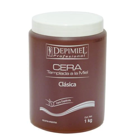 DEPIMIEL CERA DEPILATORIA TEMPLADA A LA MIEL CLÁSICA X 1KG (7794728012195)