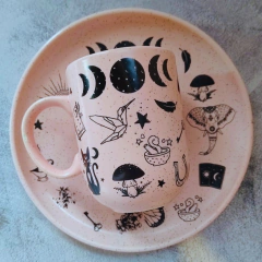Imagen de FENIX= CONJUNTO DE 16 PIEZAS : TAZA+PLATO PLAYO+ENTRADA-POSTRE/HONDO