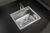 Pileta De Cocina Simple Quadra Q055 55.5x48.9x19 - Johnson Acero - Sanitarios Bonomi
