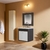 Mueble De Baño Colgante Con Bacha De Loza+ Espejo - Gulliart - comprar online