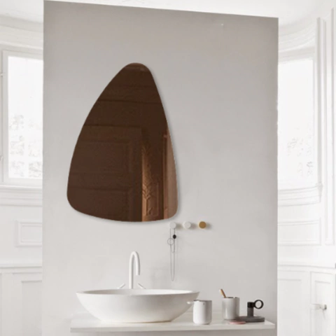 Espejo Colgar Borde Pulido Laqua Rio 45x66 - Reflejar - comprar online