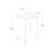 Mueble Con Bacha De Pie Cuyo Marron - Gulliart en internet