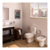 Inodoro Largo + Deposito de Apoyo + Tapa + Bidet Jade - Derpla - Sanitarios Bonomi