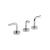 Griferia Bidet Con Transferencia Curved - Roca - comprar online