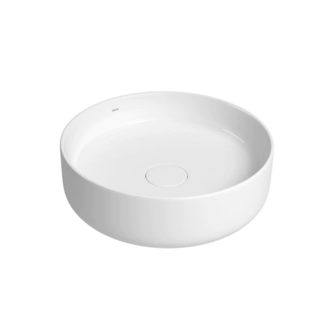 Bacha De Apoyo Slim Redonda Blanca L.12040.17 - Deca - comprar online