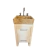 Mueble De Baño Tommy Blanco 40x40 + Bacha De Piedra Travertino