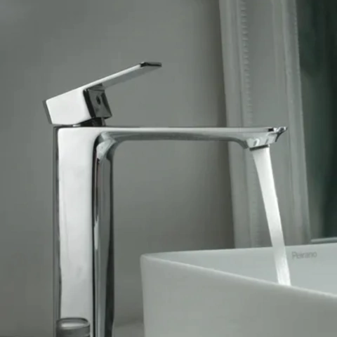 Griferia Lavatorio Monocomando Alto Soria - Peirano - comprar online