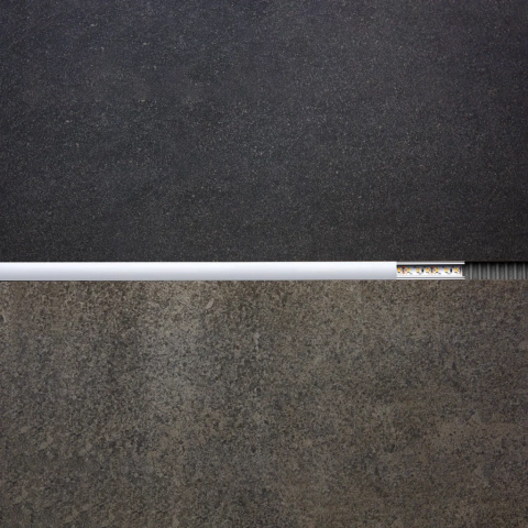 Listello led simple Aluminio Cromo Mate 3943 - Atrim - comprar online