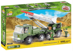 Caminhão Míssil Militar Blocos para Montar 300 peças Cobi