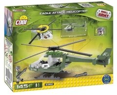 Helicóptero Militar Blocos para Montar 145 peças Cobi - loja online