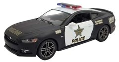 Miniatura Ford Mustang GT 2015 Police 1:38 Kinsmart