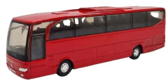 Ônibus Mercedes Benz Travego Welly 1:50 Vermelho