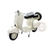Moto Vespa 150vl1t Branca 1:6