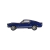 Miniatura Shelby Gt-500 1967 Kinsmart 1:38 Azul - comprar online