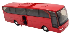 Ônibus Mercedes Benz Travego Welly 1:50 Vermelho - comprar online