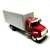 Caminhão Baú Peterbilt Cabine Metal 1:43 Vermelho