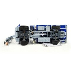 Caminhão construção veículo projeto 1:50 Azul - loja online