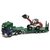 Caminhão Prancha Em Metal Com Trator Kdw 1:50
