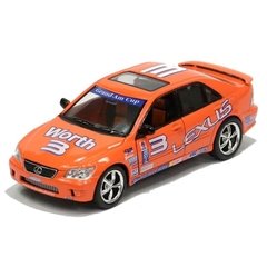 Miniatura Lexus Is 300 Rally Laranja 1:36