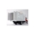 Caminhão Baú Peterbilt Cabine Metal 1:43 Vermelho - comprar online