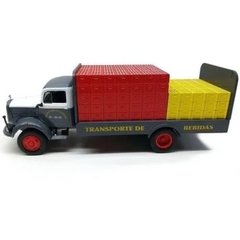Caminhão Mercedes Benz Transporte de bebidas 1956 1:43 - comprar online