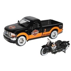 Ford F-350 Super Duty 1999 + Harley Knucklehead