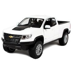 Miniatura Chevrolet Colorado ZR2 2017 Branco 1:27 Maisto