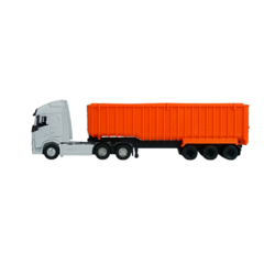 Caminhão Volvo FH Basculante 1:64 Welly Branco - comprar online