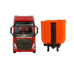 Caminhão Volvo FH Basculante 1:64 Welly Vermelho na internet