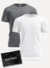 Pack X2 Remeras Blanca Y Gris - comprar online