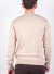 Sweater Sebastian beige escote en V - comprar online