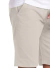 Bermuda de gabardina tiza - comprar online