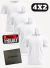 Pack X4 Remeras Classic Guindas - Guindas
